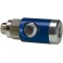 Raccord de sécurité avec bouton-poussoir rotatif 7,4mm filetage mâle F3/8" RIEGLER 1 PCS