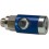 Raccord de sécurité avec bouton-poussoir rotatif 7,4mm filetage mâle F3/8" RIEGLER 1 PCS