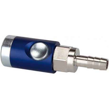 Coupleur avec raccord de tuyau, Raccord : LW 9 mm, OC 20 mm, Long. 85,5 mm