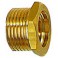 Fileté mále réducteur, court, Raccord : G 3/8 filetage mâle x G 1/4 filetage femelle pouces, OC 19 mm, Long. 13,0 mm