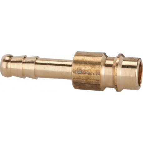 Douille enfichable laiton pour raccord diamètre nominal 7,2mm Ø intérieur tuyau 6mm RIEGLER 1 PCS