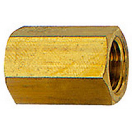 Manchon à filetage femelle, Raccord : G 1/2 x G 1/2 pouces, OC 27 mm, Long. 30 mm