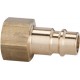 Raccord mâle laiton pour raccord diamètre nominal 7,2mm filetage femelle F3/8" RIEGLER 1 PCS