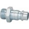 Raccord mâle trempé galvanisé diamètre nominal 7,2-7,8 mm filetage mâle F1/8" RIEGLER 1 PCS