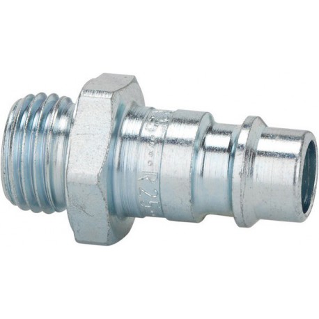 Raccord mâle trempé galvanisé diamètre nominal 7,2-7,8 mm filetage mâle F3/8" RIEGLER 1 PCS