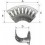 Support de tuyau flexible, Taille : moyen, A 248 mm, B 96 mm, C : 118 mm, D : 97 mm, Nombre de raccords de tuyaux max. : 45-50 m à NW 9