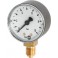Manomètre, raccord radial par le bas, Ø nominal : 50 mm, Raccord G 1/4 pouces, Plage d'affichage 0-10 bar