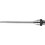 Rallonge, rotative, Modèle : droit, Long. 165 mm