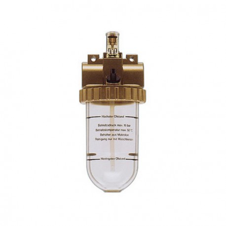 Lubrificateur par brouillard d'huile, Filetage de raccordement : G 3/4 pouces, Débit à 6 bar 7,0-440 m³/h, Larg. : nominale DN 20, Hauteur : 235 mm
