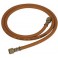 Tuyau flexible haute pression, Modèle avec raccords : Des deux côtés G 3/8'' gauche, Long. 2 m