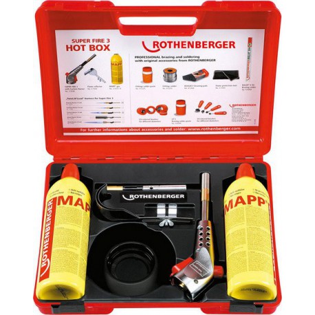 Kit de brasage SUPER FIRE 3 HOT BOX, Quantité : 7 pièces