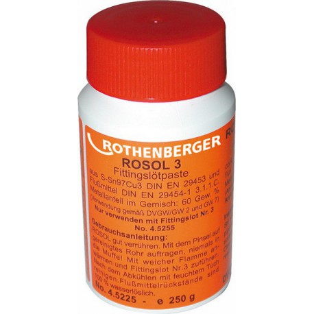 Pâte pour raccords, Modèle : Bouteille de 250&nbsp;ml