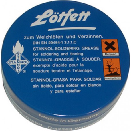 Graisse décapante, boîte, Modèle : Boîte de 50&nbsp;g