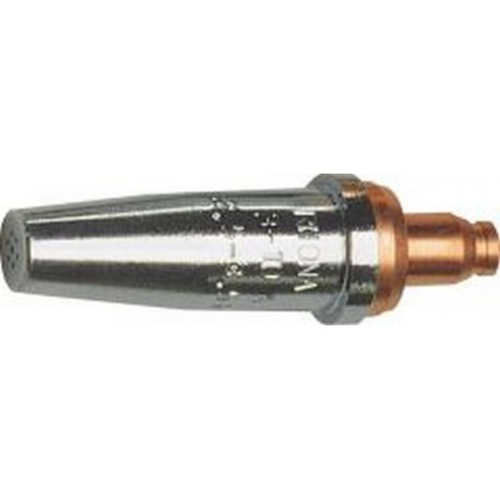 Buse d'oxycoupage en bloc AB, Capacité de coupe : 10-25 mm, Pression d'oxygène 3,0-4,0 bar, Pression de gaz combustible 0,3 bar