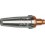 Buse d'oxycoupage en bloc AB, Capacité de coupe : 40-60 mm, Pression d'oxygène 4,5-5,0 bar, Pression de gaz combustible 0,3 bar