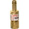 Dispositif de sécurité avec douille, Modèle : Oxygène, Entrée Embout 6 mm, Sortie G 1/4'' R