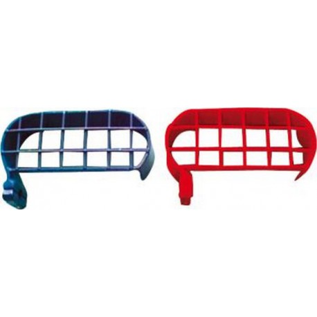 Etrier de protection de manomètre, Modèle : bleu (oxygène)