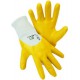 Gants en nitrile Mechanic jaune, Taille : 7 (par 12)