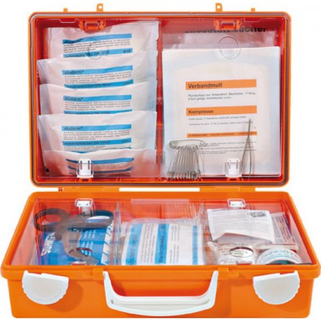 Coffret premiers secours, Modèle : Mallette de premiers secours SAN, Dimensions 310 x 210 x 130 mm