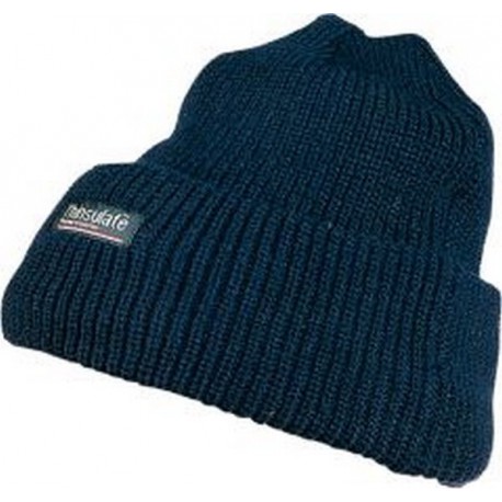 Bonnet en acylique Thinsulate(TM), Couleur : bleu marine, Taille Taille unique