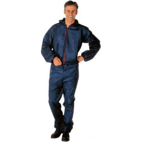 Tenue jetable antisalissure bleue, Taille : XL