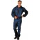 Tenue jetable antisalissure bleue, Taille : XL