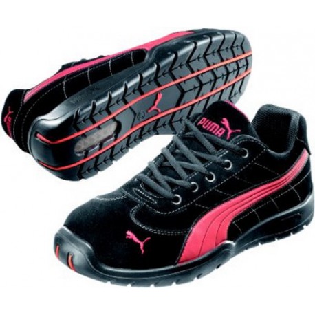 Chaussures basses de sécurité, S1P HRO, noires, Puma, 642630, Taille : 46