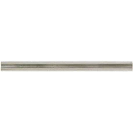 Fer de rabot, Dimensions : 80,5 x 5,9 x 1,2 mm