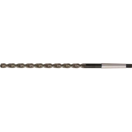 Foret hélicoïdal à queue cône morse - extra-long, en acier à coupe rapide, type TF, DIN 1870, profil rectifié, Ø h8 : 13,0 mm, Long. totale 310 mm