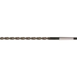 Foret hélicoïdal à queue cône morse - extra-long, en acier à coupe rapide, type TF, DIN 1870, profil rectifié, Ø h8 : 13,5 mm, Long. totale 410 mm