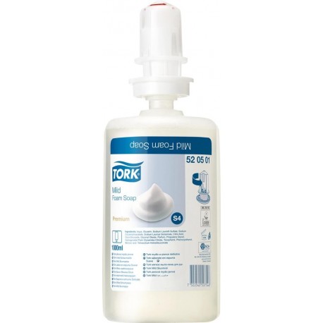 Tork Premium Savon Mousse 1 litre S4 doux