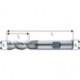 Fraise cylindrique courte, type W, acier coupe rapide à 8% de cobalt, surface brillante à coupe centrale, pour aluminium, Ø d1 - k10 : 5 mm