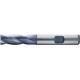 Fraise cylindrique courte, type N, en acier à coupe rapide à 8% de cobalt, surface recouverte de TiAIN, Ø d1 - k10 : 20,0 mm, Long. totale l1 104 mm