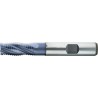 Fraise d'ébauche courte, type NR, 4 dents, en acier à coupe rapide à 5% de cobalt, surface recouverte de TiAIN, Ø d1 - k12 : 10,0 mm