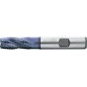 Fraise d'ébauche courte, type HR, 3 à 6 dents, en acier à coupe rapide à 10% de cobalt, surface recouverte de TiAIN, Ø d1 - k12 : 14,0 mm