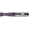 Fraise cylindrique longue, type N, queue HB - UF, en carbure monobloc, DIN 6527, surface recouverte de TiAIN, Ø d1 - h10 : 5,0 mm, Long. totale l1 57 mm