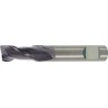 Fraise cylindrique courte, type N, queue HB - UF, en carbure monobloc, INOX, surface recouverte de TiAIN, Ø d1 - e8 : 6,0 mm, Long. totale I1 50 mm