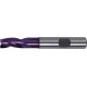 Fraise, queue HB, 3 dents, 30°, en carbure monobloc, revêtement TiAIN, Ø d1 - h10 : 14,0 mm, Long. totale l1 83 mm, Long. coupe l2 22 mm