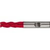 Fraise cylindrique universelle longue, 3 dents, 45°, en carbure monobloc UF, Fire, Ø d1 - h10 : 20,0 mm, Long. totale l1 104 mm, Long. coupe l2 32 mm