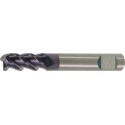 Fraise cylindrique longue, queue HB, en carbure monobloc, Ø d1 - h10 : 8,0 mm, Long. totale l1 60 mm, Long. coupe l2 19 mm