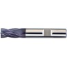 Fraise cylindrique courte, 4 dents, en carbure monobloc, recouverte de TiAIN, Ø d1 - h10 : 10,0 mm, Long. totale l1 66 mm, Long. coupe l2 14 mm