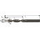 Foret étagé à queue cylindrique avant-trou 90°, filetage M4, foret h9 (d1) x fraise h8 (d2) 3,3 x 4,5 mm