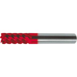 Fraise cylindrique longue, type NH, en carbure monobloc SL et carbure monobloc UF, DIN 6527, Fire, Ø d1 - h10 : 10,0 mm, Long. totale l1 72 mm