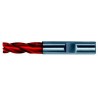 Fraise cylindrique longue, 4 dents, 30°, en carbure monobloc, Fire, Ø d1 - h10 : 20,0 mm, Long. totale l1 104 mm, Long. coupe l2 38 mm