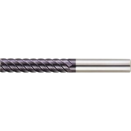 Fraise cylindrique extra long, type H, en carbure monobloc, surface recouverte de TiAIN, de 45°, Ø d1 - e8 : 12,0 mm, Long. totale l1 110 mm