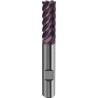 Fraise cylindrique longue, type H, en carbure monobloc, queue HB, de 6 à 8 dents, recouverte de TiAIN, Ø d1 - e8 : 8,0 mm, Long. totale l1 63 mm