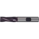 Fraise d'ébauche longue, en carbure monobloc, Ø d1 - js14 : 6,0 mm, Long. totale l1 57 mm, Long. coupe l2 16 mm, Ø queue d2 - h6 : 6 mm, Dents : 3
