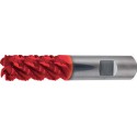 Fraise d'ébauche en carbure monobloc de type NF, longue, de 45°, Fire, Ø d1 - h10 : 12,0 mm, Long. totale l1 83 mm, Long. coupe l2 26 mm