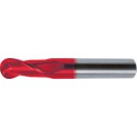Fraise à rayon, longue, type N, queue DIN 6353-HA, UF, surface à revêtement Fire, Ø d1 - h10 : 1,0 mm, Long. totale I1 38 mm