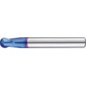 Fraise bout hémisphérique courte, type N, en carbure monobloc, NANO, revêtement TiAIN-S, Ø d1 - h8 : 2,0 mm, Long. totale l1 50 mm